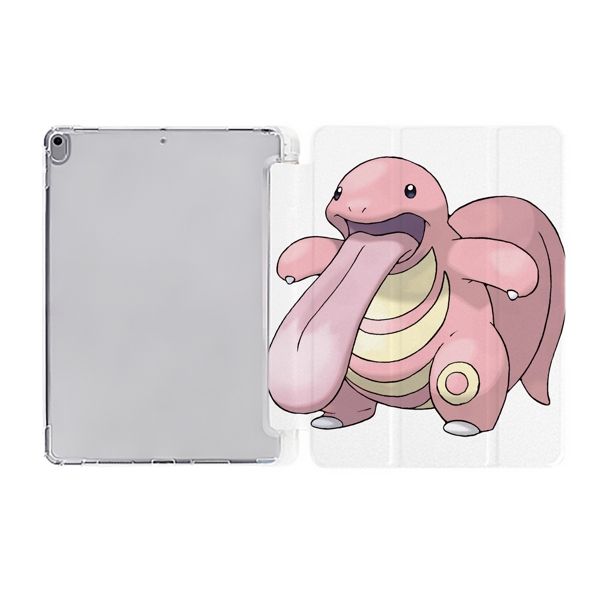 （画像用） ポケットモンスター Pokémon IPad ケース ペン収納付き 三つ折りスタンド PUレザー×シリコン 対応機種9.5/10.5/10.9インチ